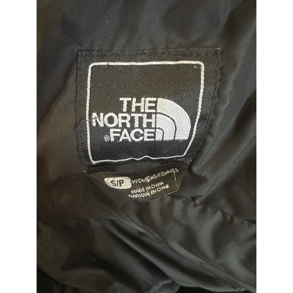 The North Face Parka Coat HyVent Goose Down Hooded Brown Winter Women’s Small - Picture 14 of 16